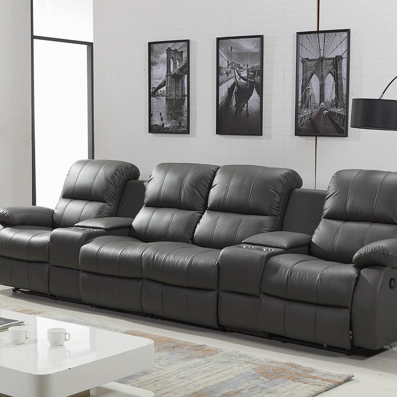 2023 Modern Leather Smart Sofa