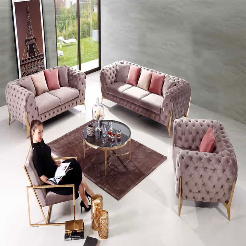 Fabric Living Room Sofa