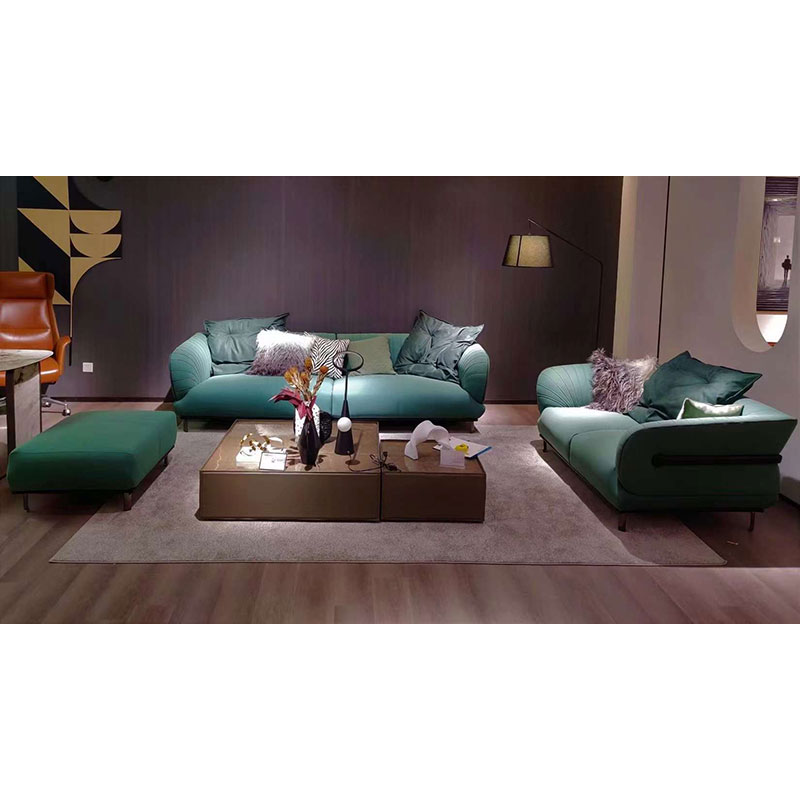 Hot Sale Mørkegrøn Stue Sofa