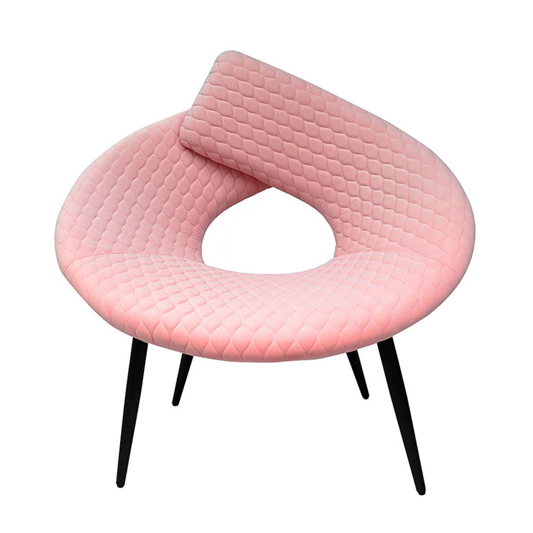 Nordic Net Rot Grün Rosa Lounge Chair
