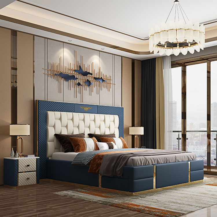 Italienische Schlafzimmermöbel, Luxusbett