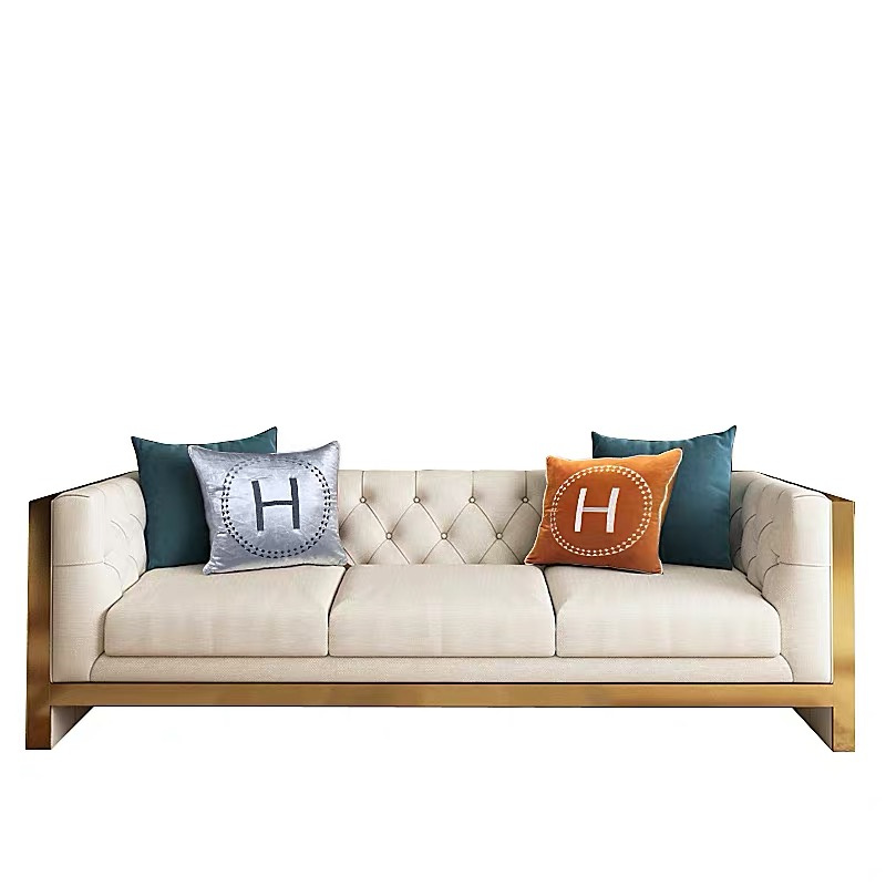 Moderne sofa-læderkomfortdesign