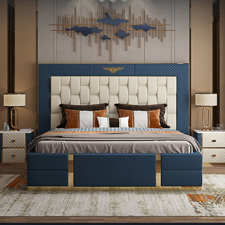 Italian Bedroom Furniture Luxury Bed