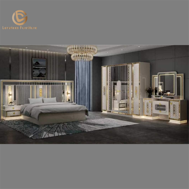 Italian Modern Style High-End Bedroom Set