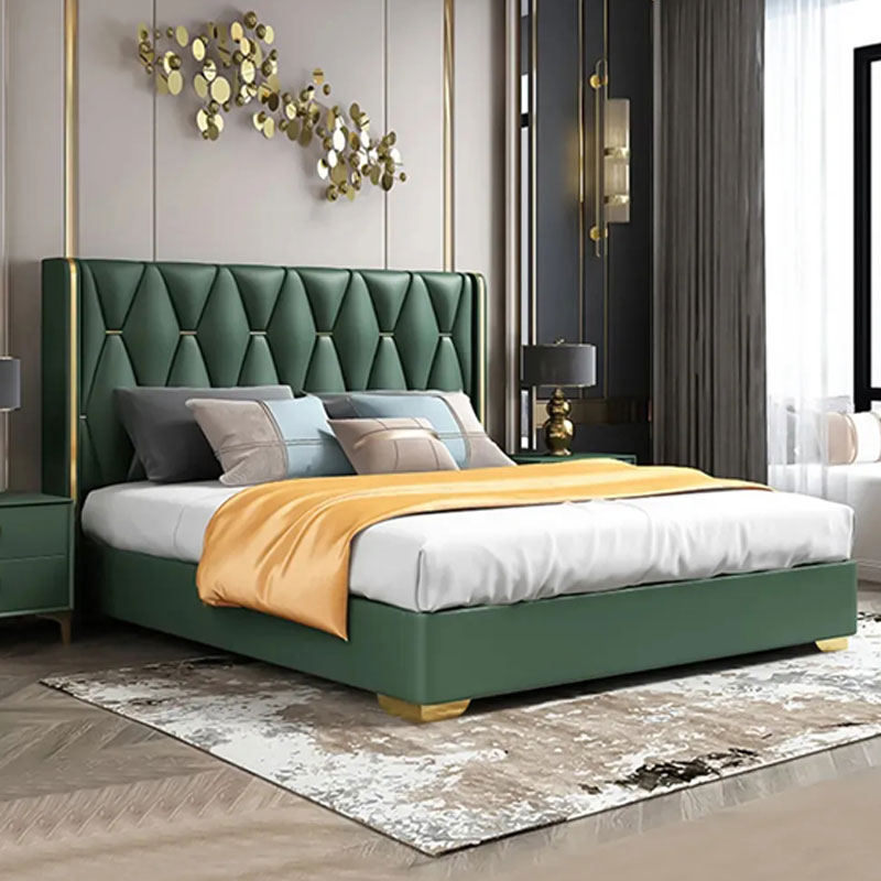 Роскошная двуспальная кровать размера «king-size»