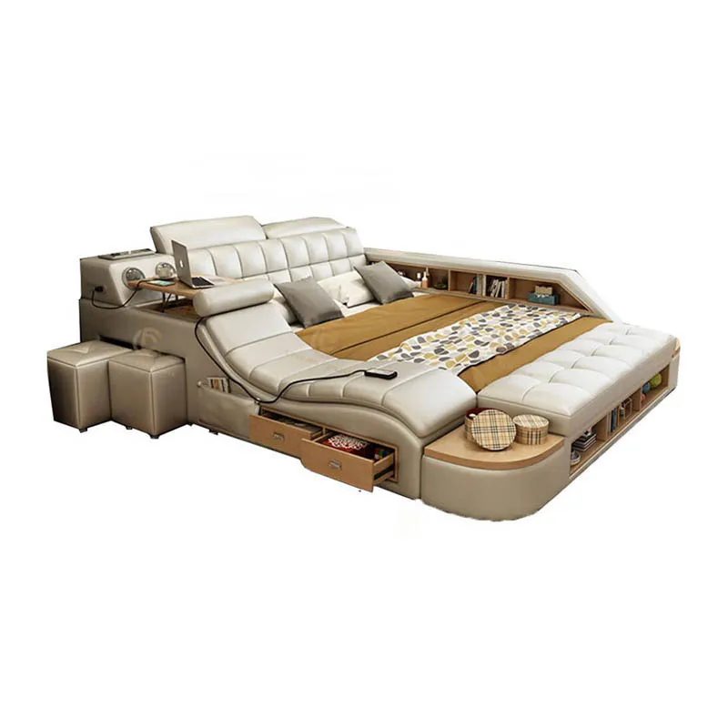 Multifunctional Bed with Bluetooth