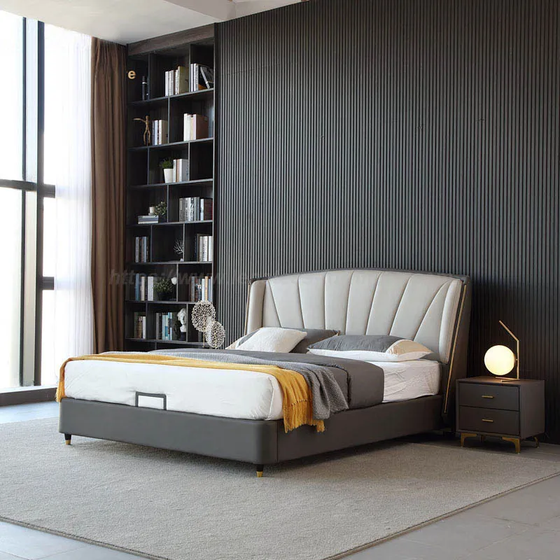 Moderni design-pehmustettu sänky