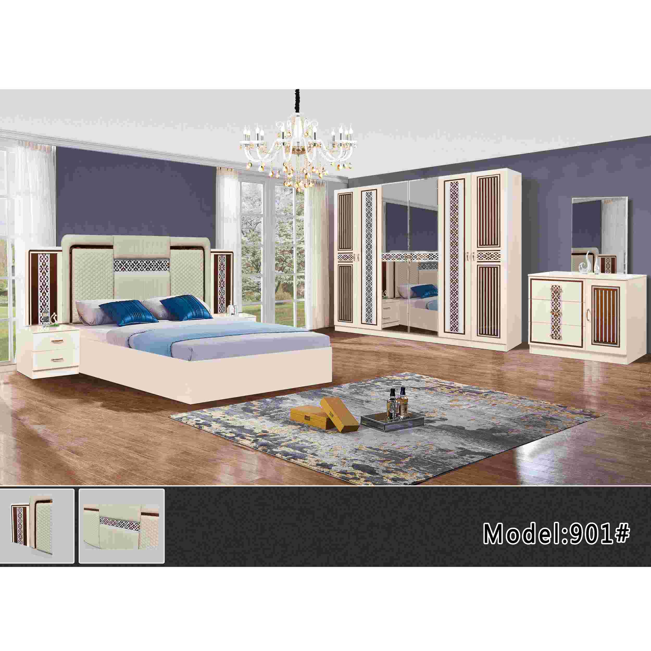 Moderne, hohe Schlafzimmer-Set-Designs