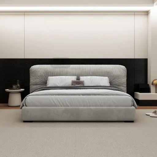 Modern Upholstered Bed Frame