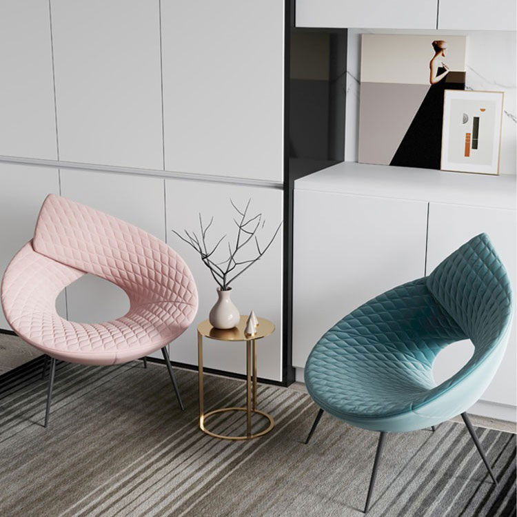 Nordic Net Rot Grün Rosa Lounge Chair