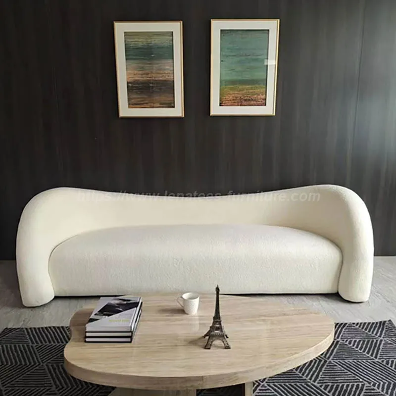 Modernes M-förmiges Sofa im nordischen Stil