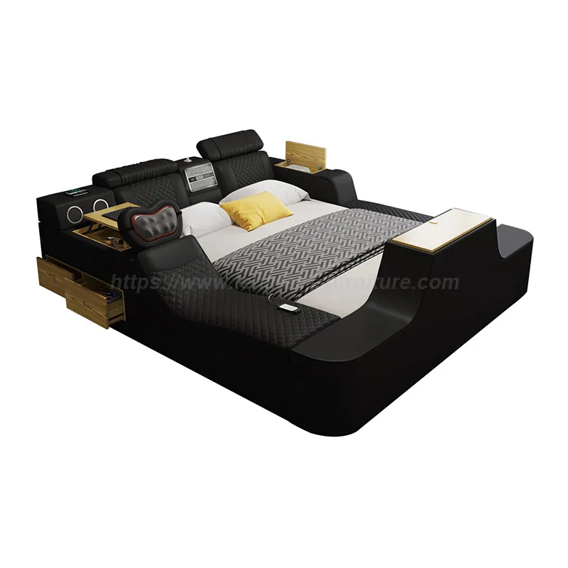 Smart Bed with Bluetooth Speaker