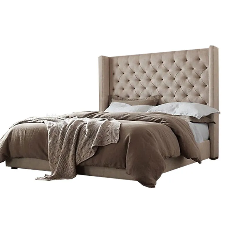 Tufted King Bed