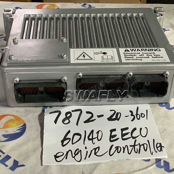 Komatsu SA6D140E-3 D155AX-5 buldozerový motor ECM počítačová deska 7872-20-3601