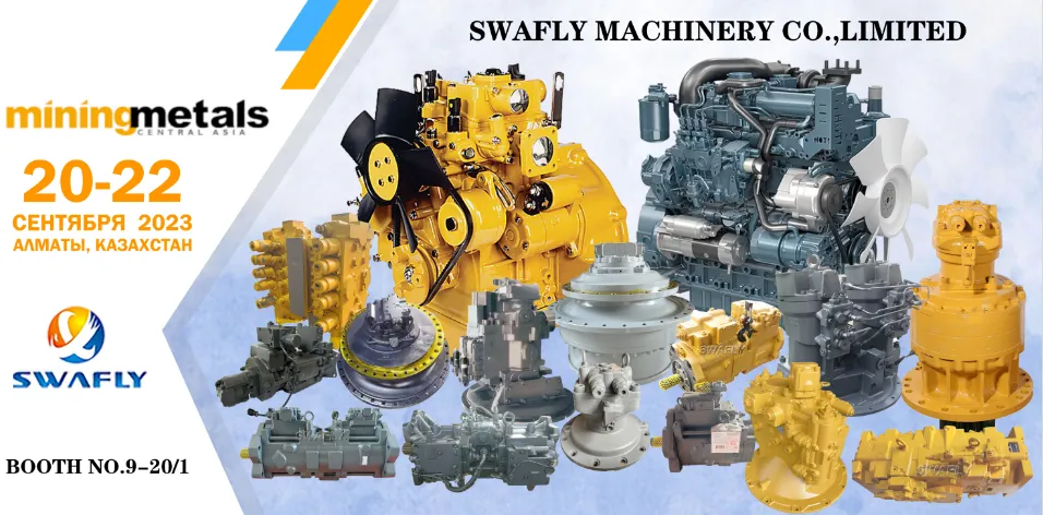 SWAFLY MACHINERY CO., LIMITED Madencilik ve Metaller Orta Asya 2023 fuarına katıldı