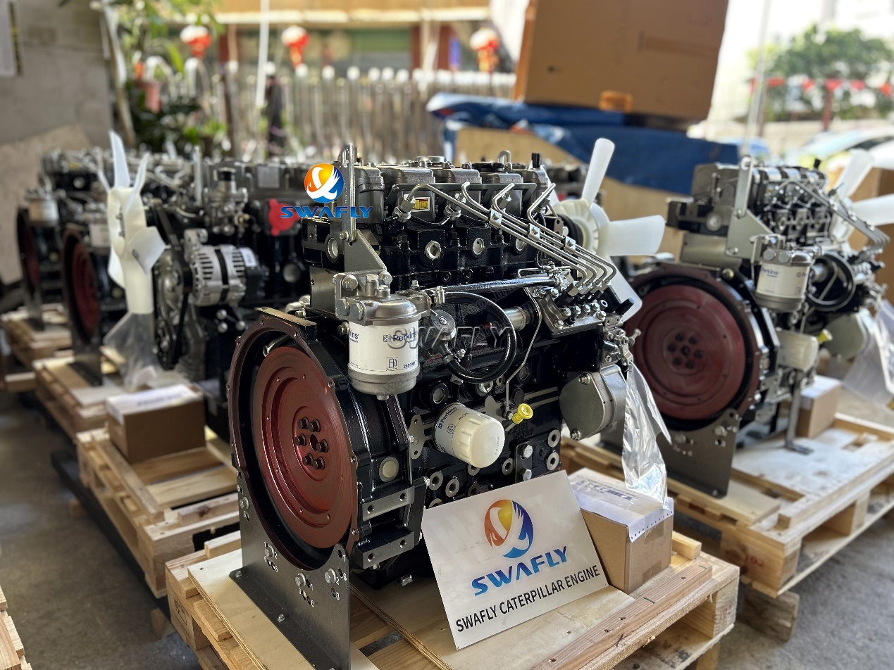 Perkins 404D-22 engines were delivered to customers in several regions by SWAFLY