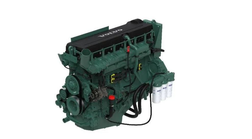 ​The combination of two machines, Volvo Penta engine powered super rotary digging