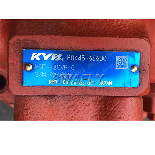 KYB MSF-180VP Travel Motor for 30 Ton Excavator
