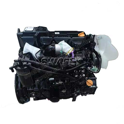 Splinterny Yanmar 4TNV94 Diesel Engine Assy til gaffeltruck