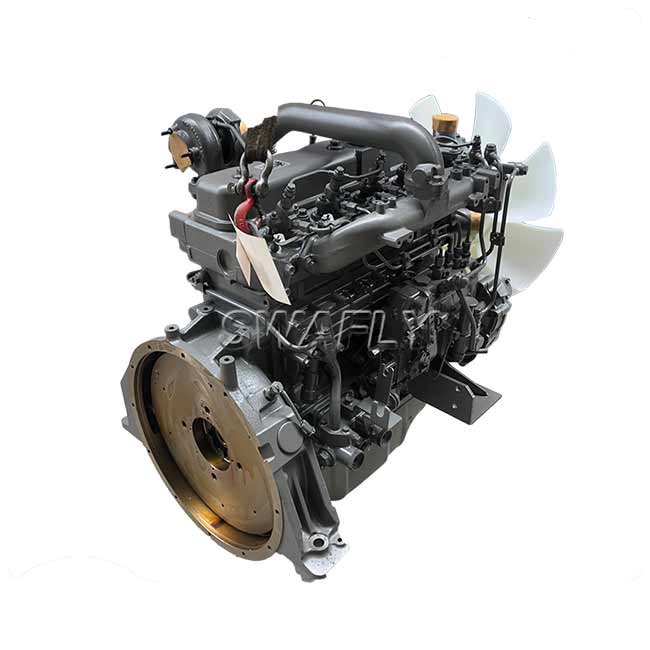 Isuzu 4 Zylinder 4BG1T Komplette Motorbaugruppe für Hitachi ZX120