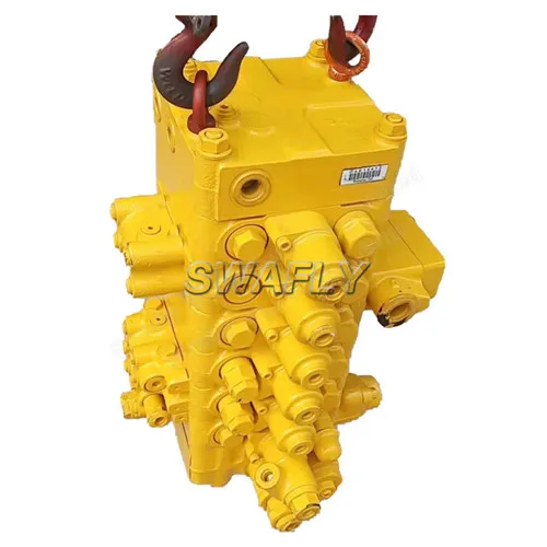 Komatsu PC130-7 PC130LC-7 PC130-7K Soupape de commande hydraulique de soupape de distribution d'excavatrice 723-56-11501