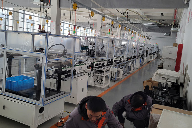Pusher Motor Rotor Production Line with Chain Line
