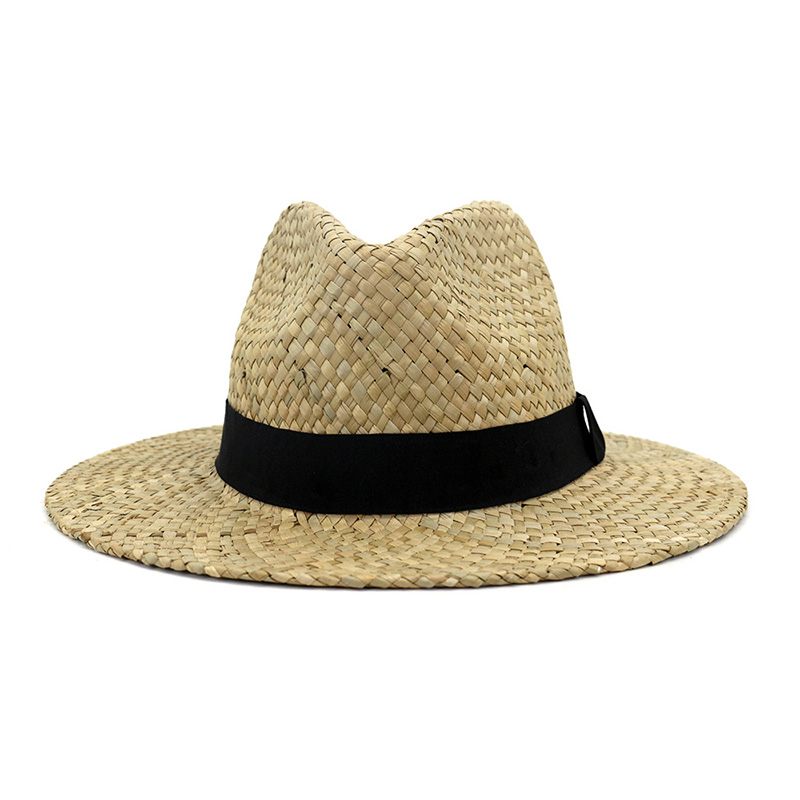 Mukautettu Band Salt Grass Miesten Fedora Hat