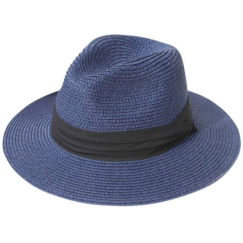Puhdas Fedora Sun Straw Hat tukkumyynti