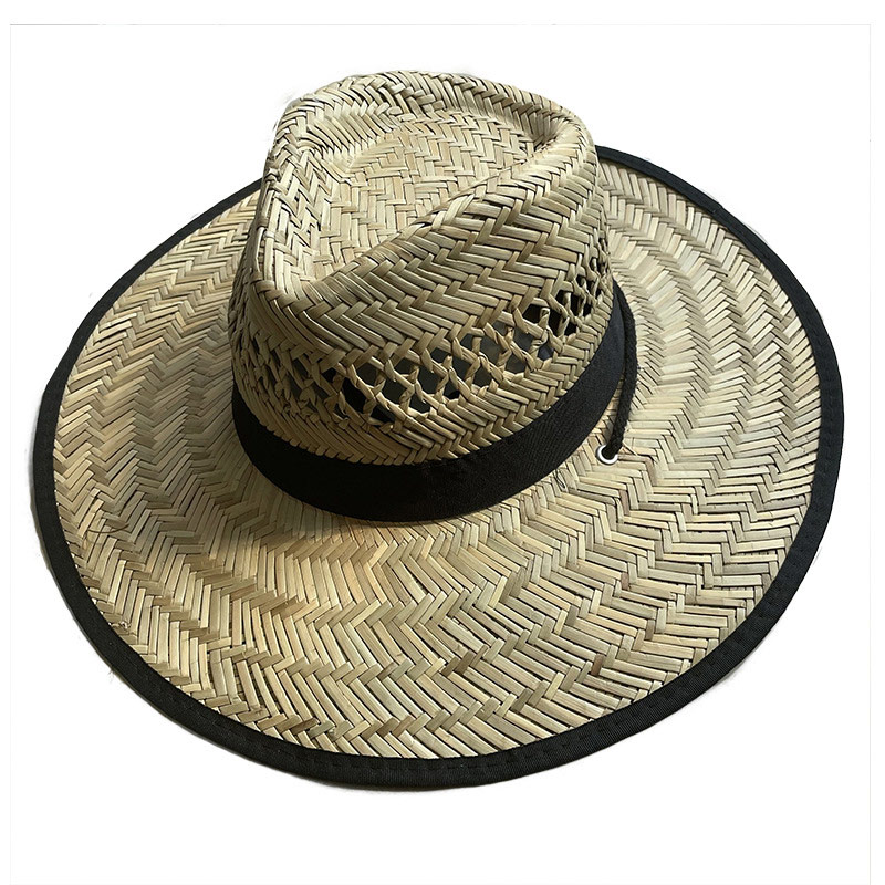 Cappello da sole Panama 100% paglia vuota per la pesca