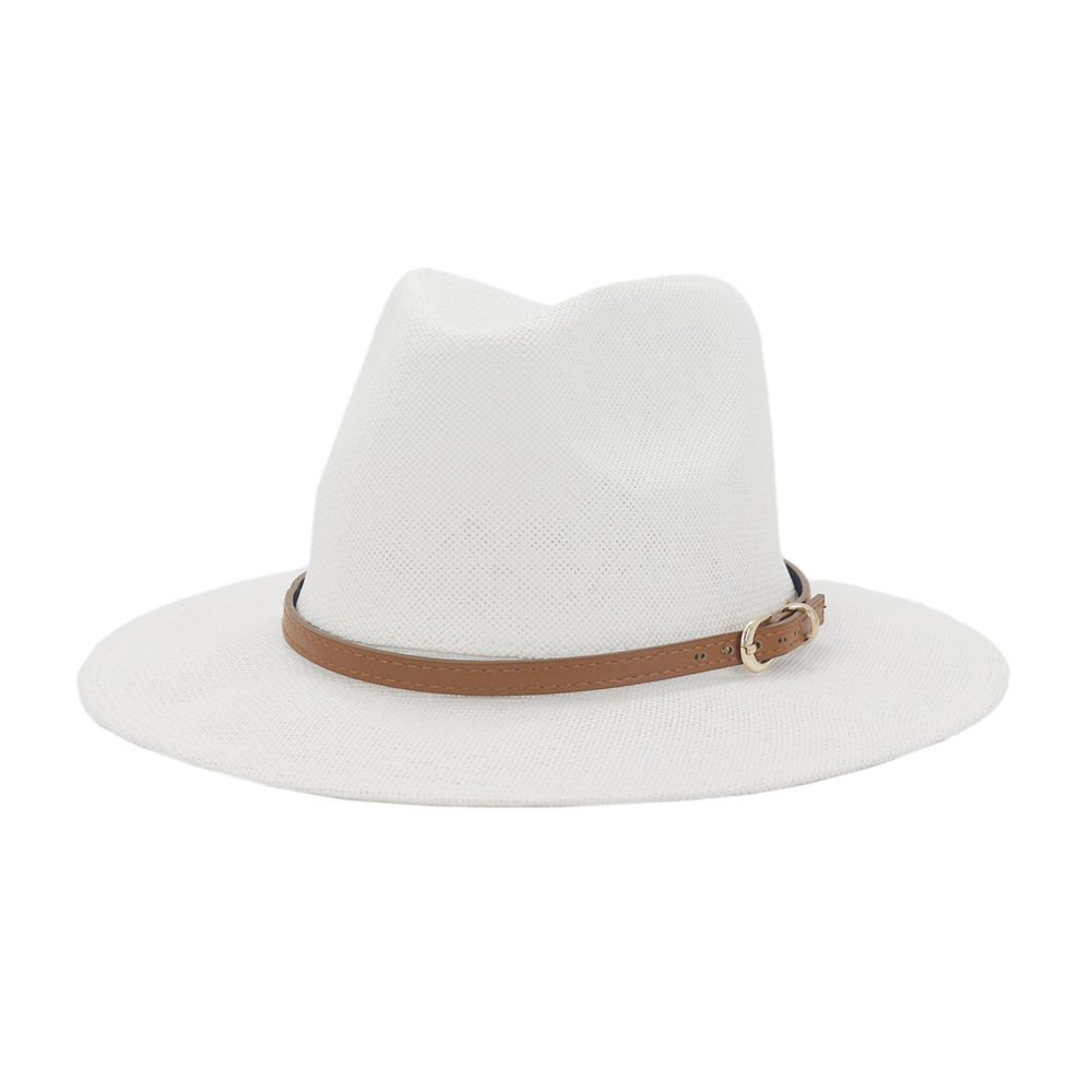 High Quality Paper Cloth Mens Panama Hat