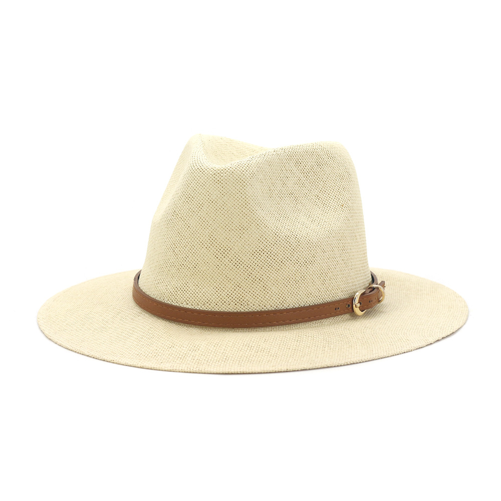 High Quality Paper Cloth Mens Panama Hat