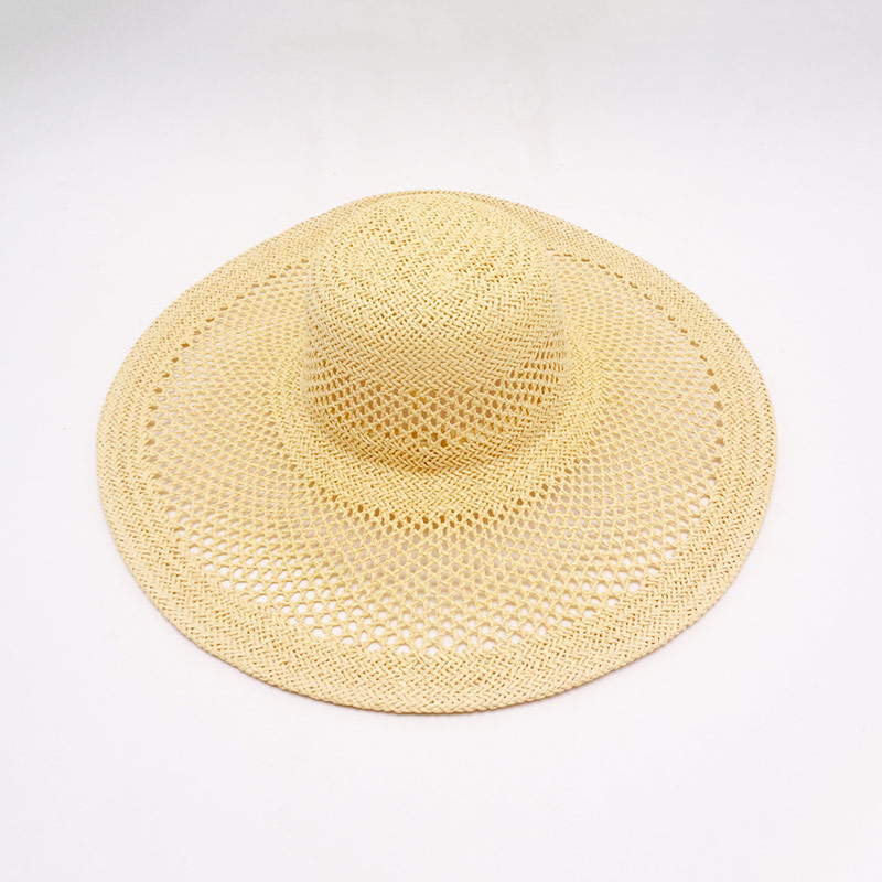 L'ultimo cappello da spiaggia da donna scavato in stile francese