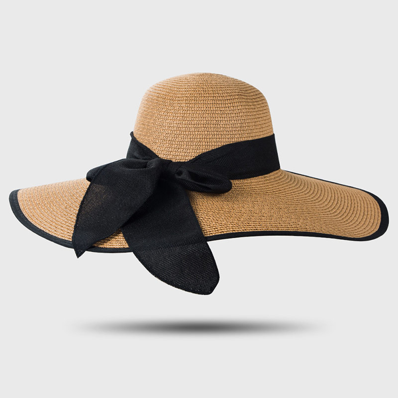 Cappello di paglia da donna regolabile Summer Beach