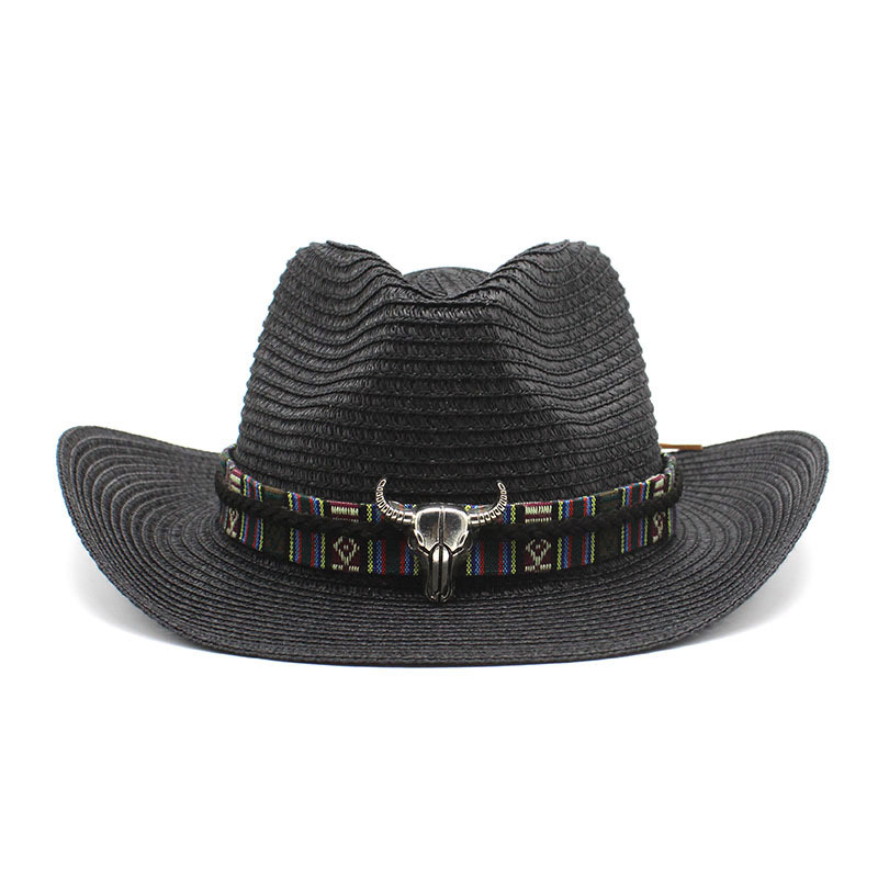 Cappelli di paglia da cowboy ripiegabili