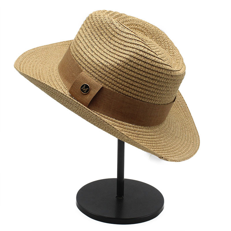 Trendy rynkowe w kowbojskich słomkowych kapeluszach