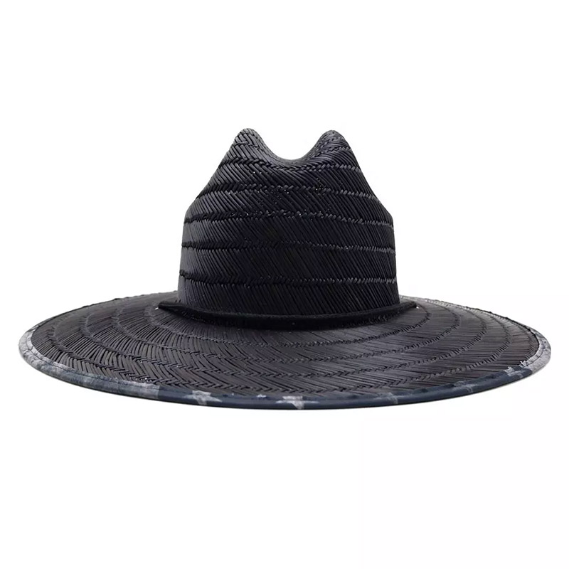 Cappello di paglia nero
