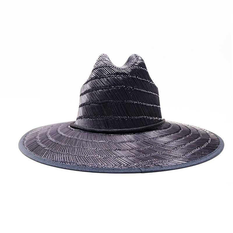 Cappello di paglia da sole nero