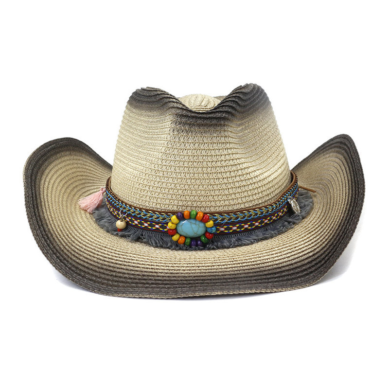 Summer Sun Straw Cowboy Hat