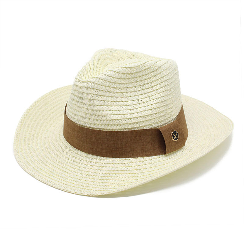 Straw Braid Summer Beach Cow Boy Hats