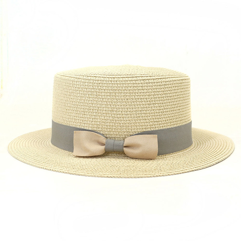 Custom Logo Straw Boater Hat