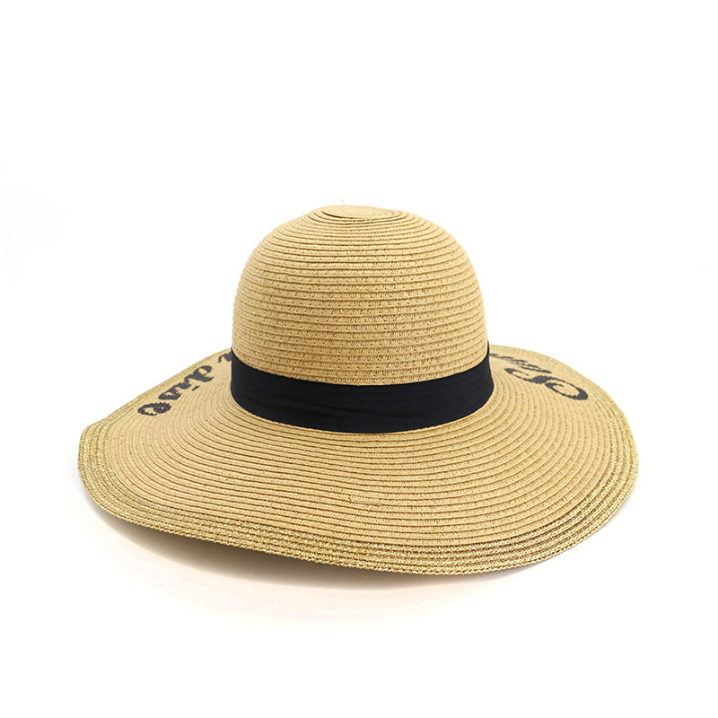 Crea il tuo cappello floscio con logo per la spiaggia