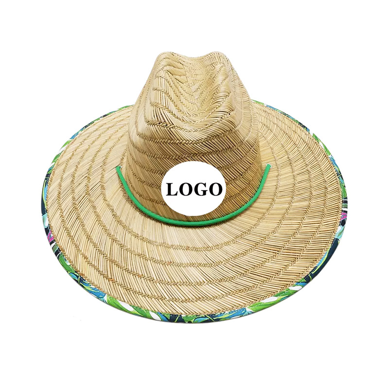 Cappello di paglia tropicale