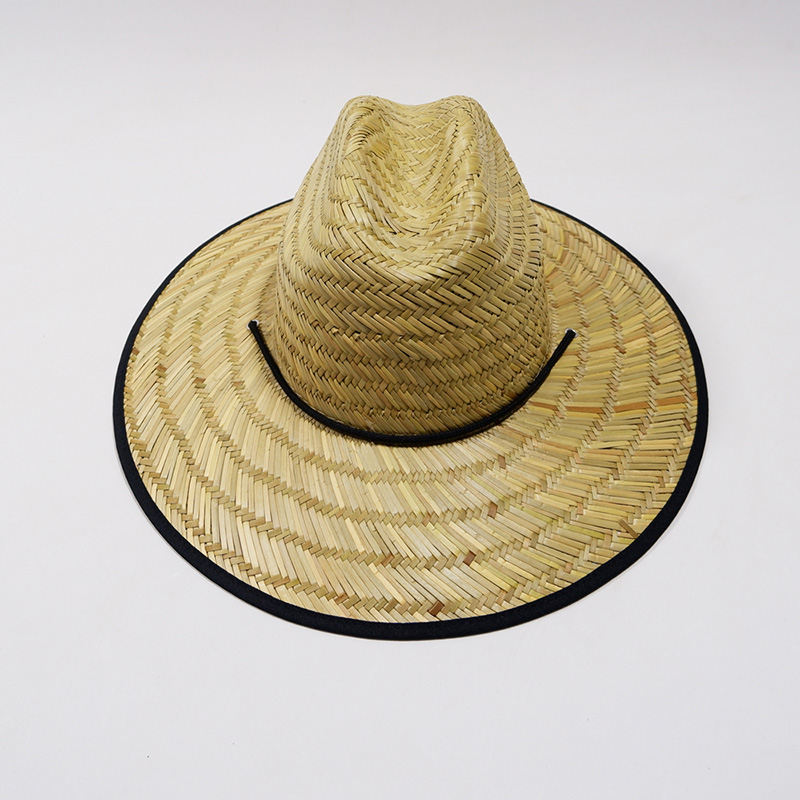 Cappello di paglia da sole da bagnino da pesca