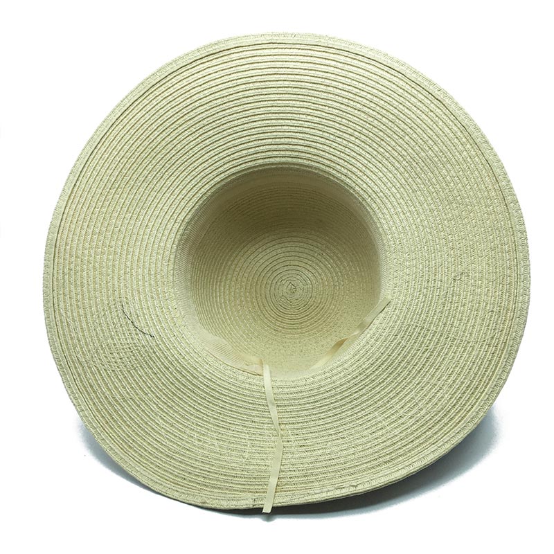Logo Seaside Short Brim Lady Sun Staw Hat