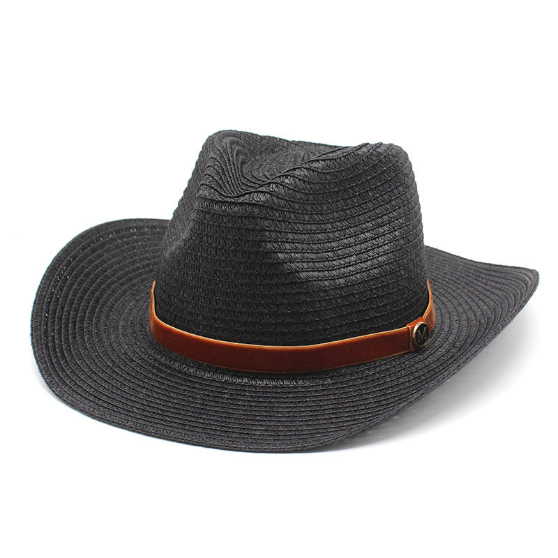 Cappelli di paglia da cowboy personalizzati