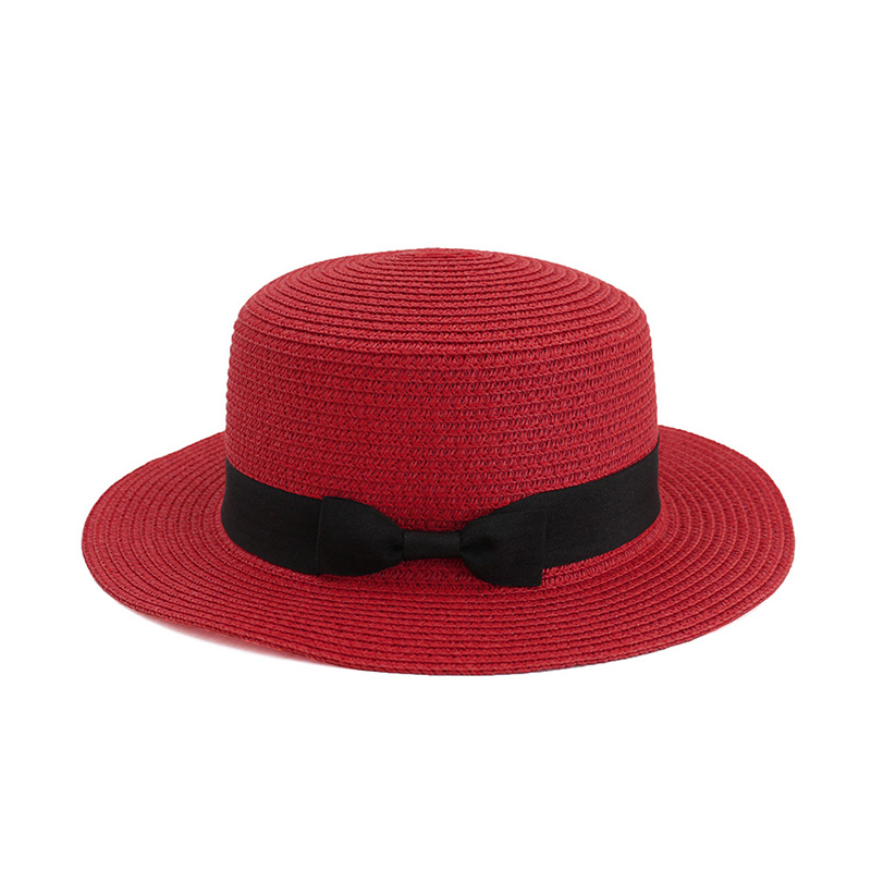 ایک سے زیادہ رنگ کی سادہ اسٹرا بوٹر ٹوپی