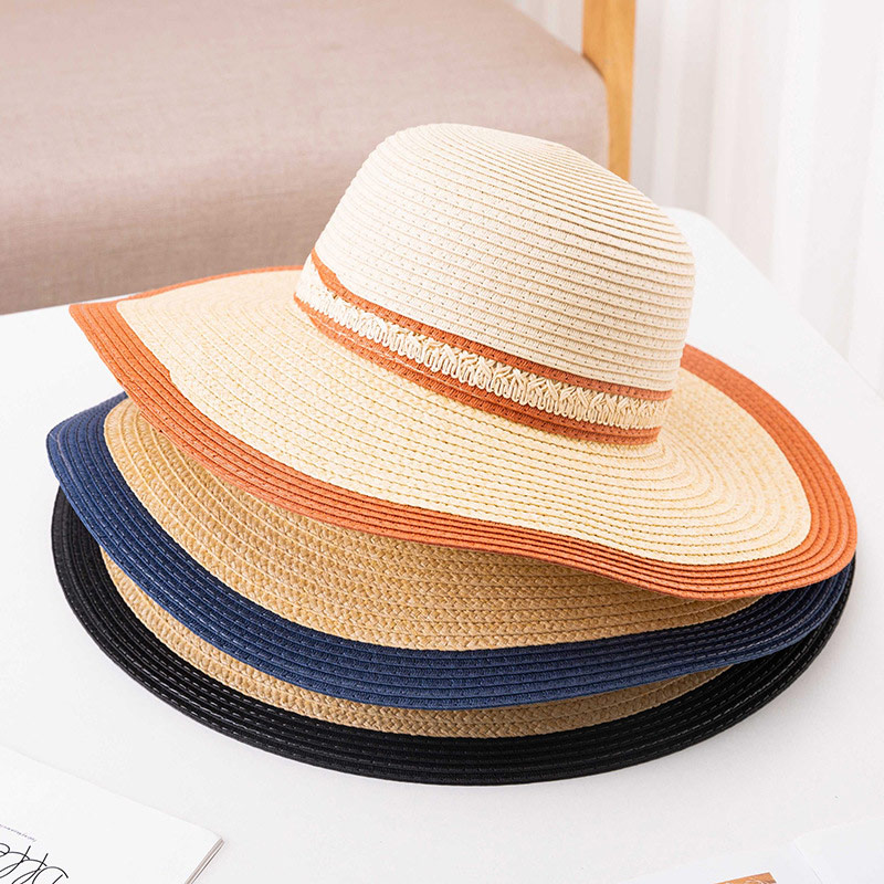 Custom Classic Lady Stripe Floppy Sun Hat