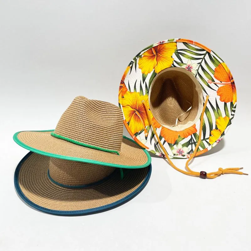 Custom paper straw hat manufacturers