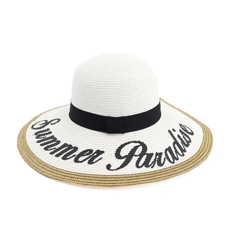 Faites votre propre logo Floppy Hat pour la plage