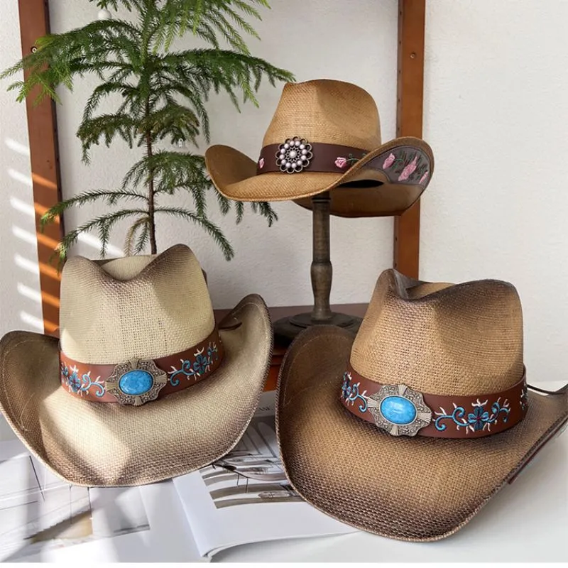 High Quality Cowgirl Sun Straw Hats